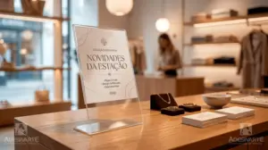 Displays de Acrílico ou PVC