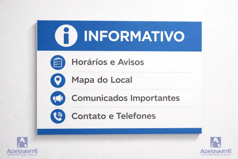 Placas de PVC, Acrílico, ACM e Poliondas